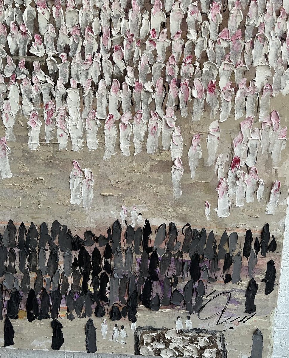 صلاة العيد،
للفنانة نسيبة السلطان.