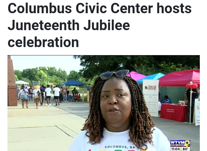 ASCLCR's tweet photo. In Case You Missed It the Juneteenth Jubilee and Community Resource Fair was excellent. Thank you to Councilwoman, Toyia Tucker, and WTVM for the coverage. You may view it by clicking this link. https://t.co/fbTIGfJcm8 https://t.co/j1QB0PPUXo