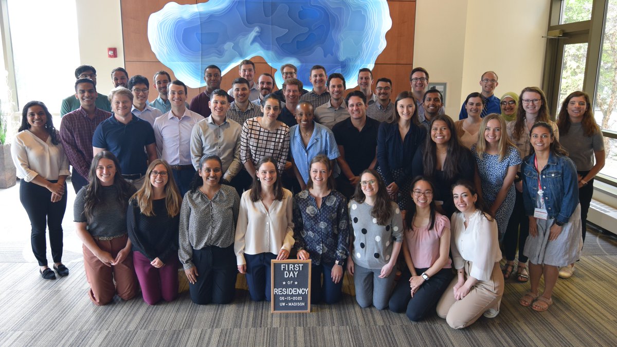 Have you seen new faces around <a href="/UWHealth/">UW Health</a> this week? Our <a href="/uw_medicine/">University of Wisconsin Department of Medicine</a> interns have officially started clinical service! 🩺 Be sure to say hello when you see them in the hospital and clinics! #MedTwitter