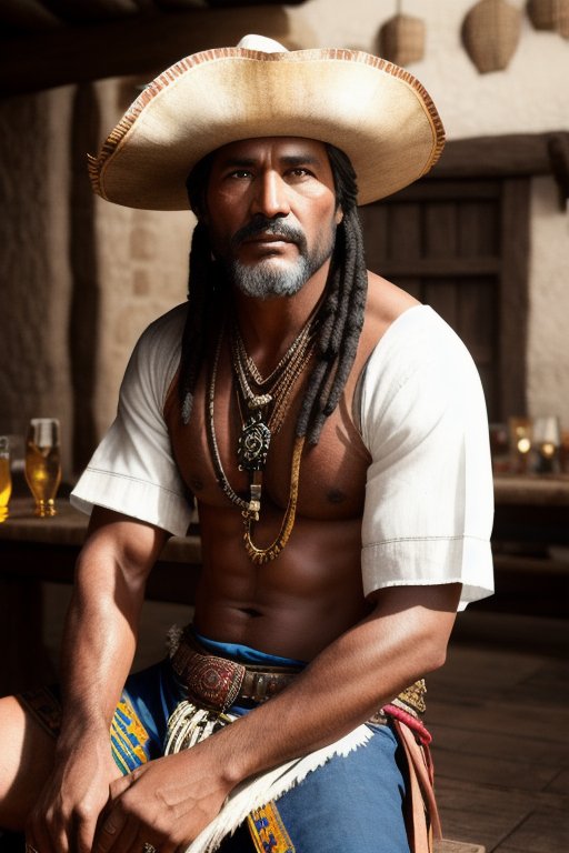 AIBuzzy's tweet photo. 🍻Aztec Man Wearing Tunic Drinking Beer🍺
#aiart #aiartcommunity #aibuzzy #aigirl #aiphotography #aiphoto #aigirlfriends #stablediffusion #sdart Prompt Inside ↘️ https://t.co/0mGh7rKCWl