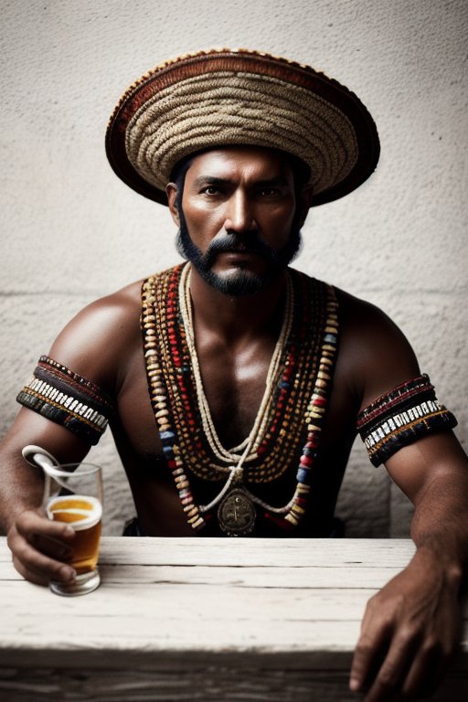 AIBuzzy's tweet photo. 🍻Aztec Man Wearing Tunic Drinking Beer🍺
#aiart #aiartcommunity #aibuzzy #aigirl #aiphotography #aiphoto #aigirlfriends #stablediffusion #sdart Prompt Inside ↘️ https://t.co/0mGh7rKCWl