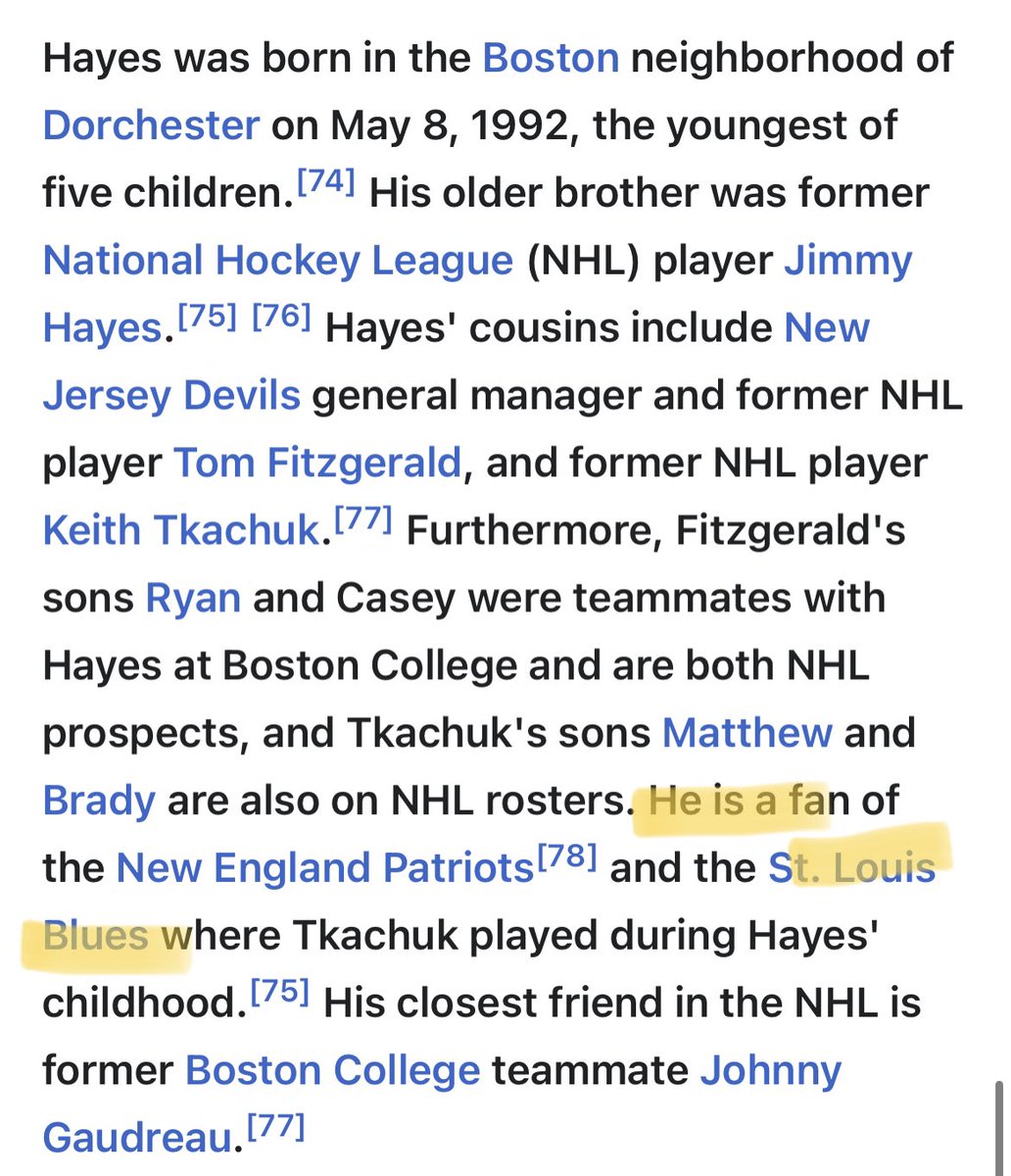 @jprutherford @TheAthletic Makes sense. He was a Blues fan growing up #STLBlues