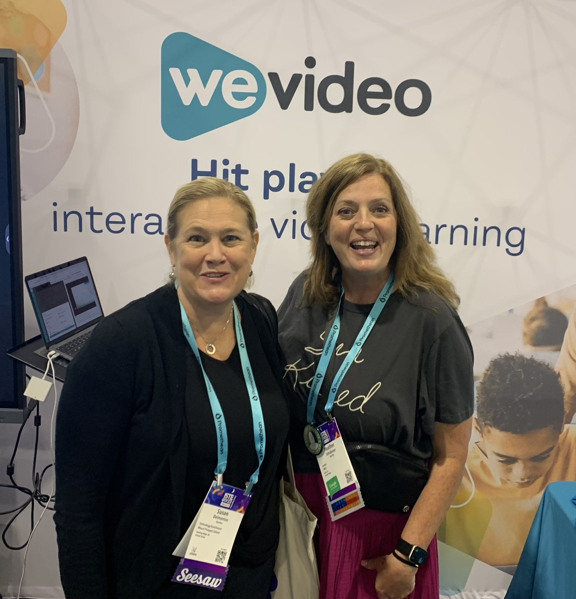 We love @WeVideo #ISTELive23