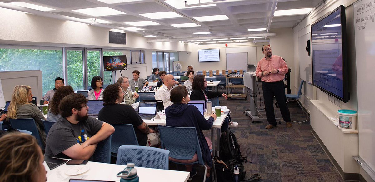 Spotted in today's Pittwire: <a href="/PittDINS/">SCI Informatics & Networked Systems</a> assistant professor Ahmed Ibrahim and his work with GenCyber@Pitt, a training program where teachers learn concepts that important to understanding and intercepting cyber threats. Read more: pitt.edu/pittwire/featu…

<a href="/PittTweet/">University of Pittsburgh</a> <a href="/PittCyber/">Pitt Cyber</a>