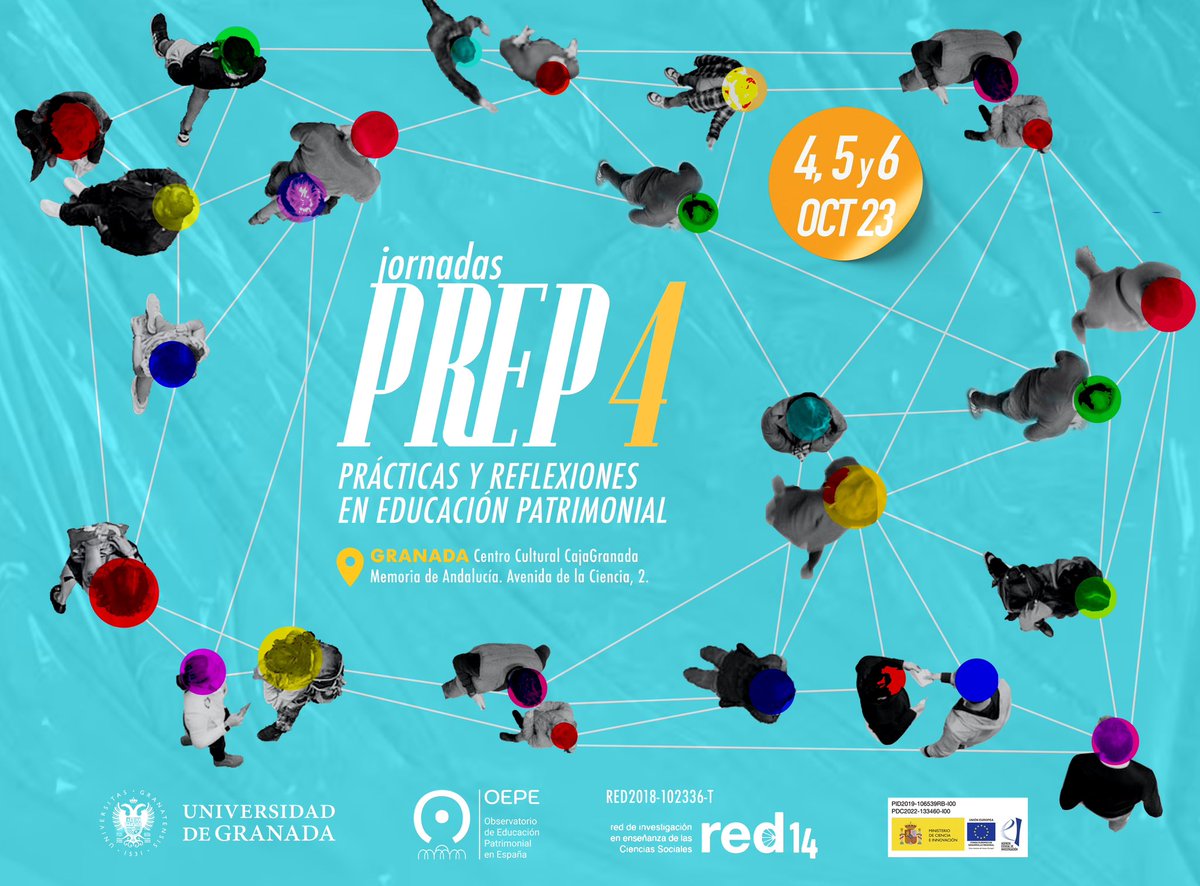 ¡Hola! Llegan las primeras noticias de las #PREP4. Se celebrarán en Granada los días 4, 5 y 6 de octubre de 2023, en el Museo de la Memoria de Andalucía. Programa (provisional) en jornadasprep4.wixsite.com/granada ¡¡Id reservando fechas!! @OEPEproyecto @CanalUGR @Red14ECCSS