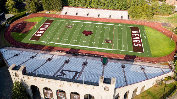 Looking forwards to the <a href="/BrownU_Football/">Brown Bears Football</a> Prospect camp tomorrow! Time to put all this hard work into the game💪🏻