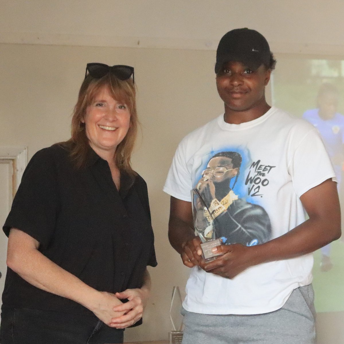 CroydonWFC's tweet photo. Awards 2023
Committee's First Team Player of the Year
Jade Asagba
ππ
@LabourSJ
#WeAreCroydon #OneCroydon #TheNextStopIs
π· @PeteBowell https://t.co/Yg2zjHiXX7