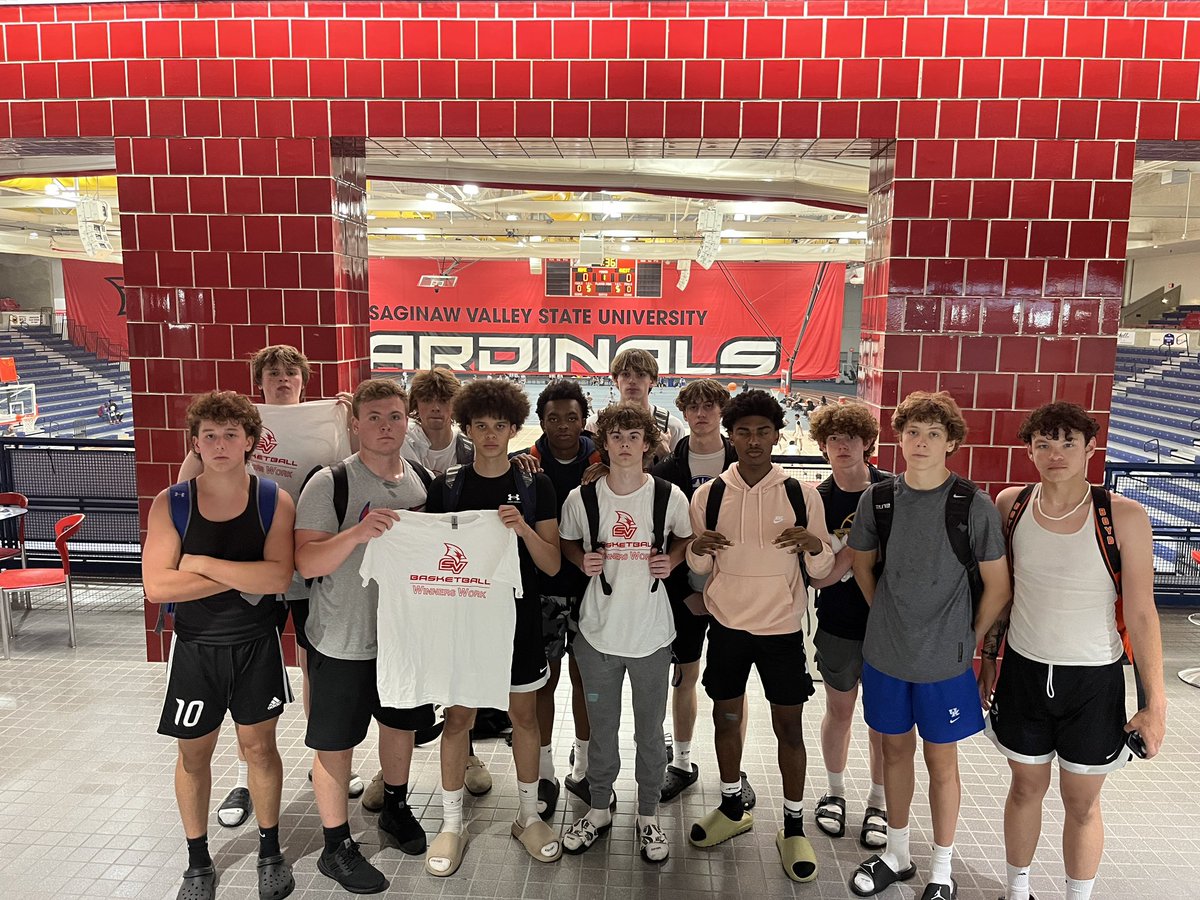 Thanks <a href="/SVSU_MBB/">Saginaw Valley State MBB</a> for hosting our Fraser team. Growing and improving every chance we get. <a href="/AthleticsFraser/">Fraser Athletics</a> #strengthandhonor