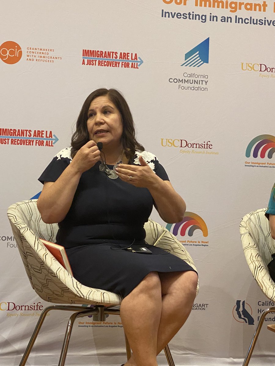 Dr. Kim Tabari (@kimtabari) on Twitter photo Words from <a href="/AngelicaCHIRLA/">Angelica Salas</a> —“Policies are not won until people benefit” 👏🏾
#ImmigrationSummit2023 Words from <a href="/AngelicaCHIRLA/">Angelica Salas</a> —“Policies are not won until people benefit” 👏🏾
#ImmigrationSummit2023