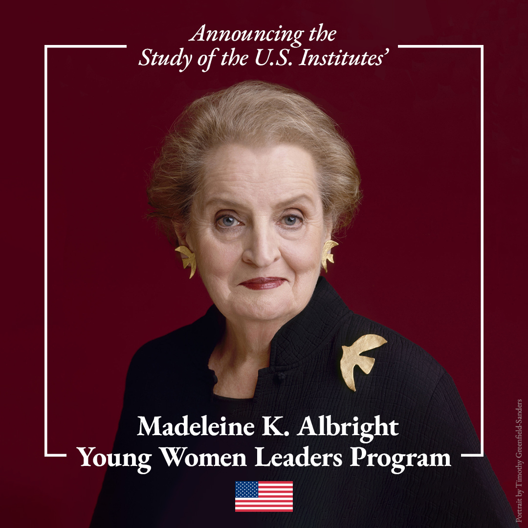 My dear friend Madeleine Albright was passionate about empowering young women and girls. It is a great honor and a fitting tribute to her legacy that @StateDept is launching the Madeleine K. Albright Young Women Leaders Program to develop the next generation of women leaders.