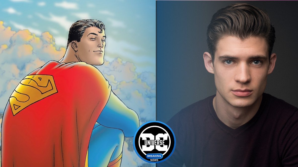 David Corenswet is the next Superman! 
#DCStudios