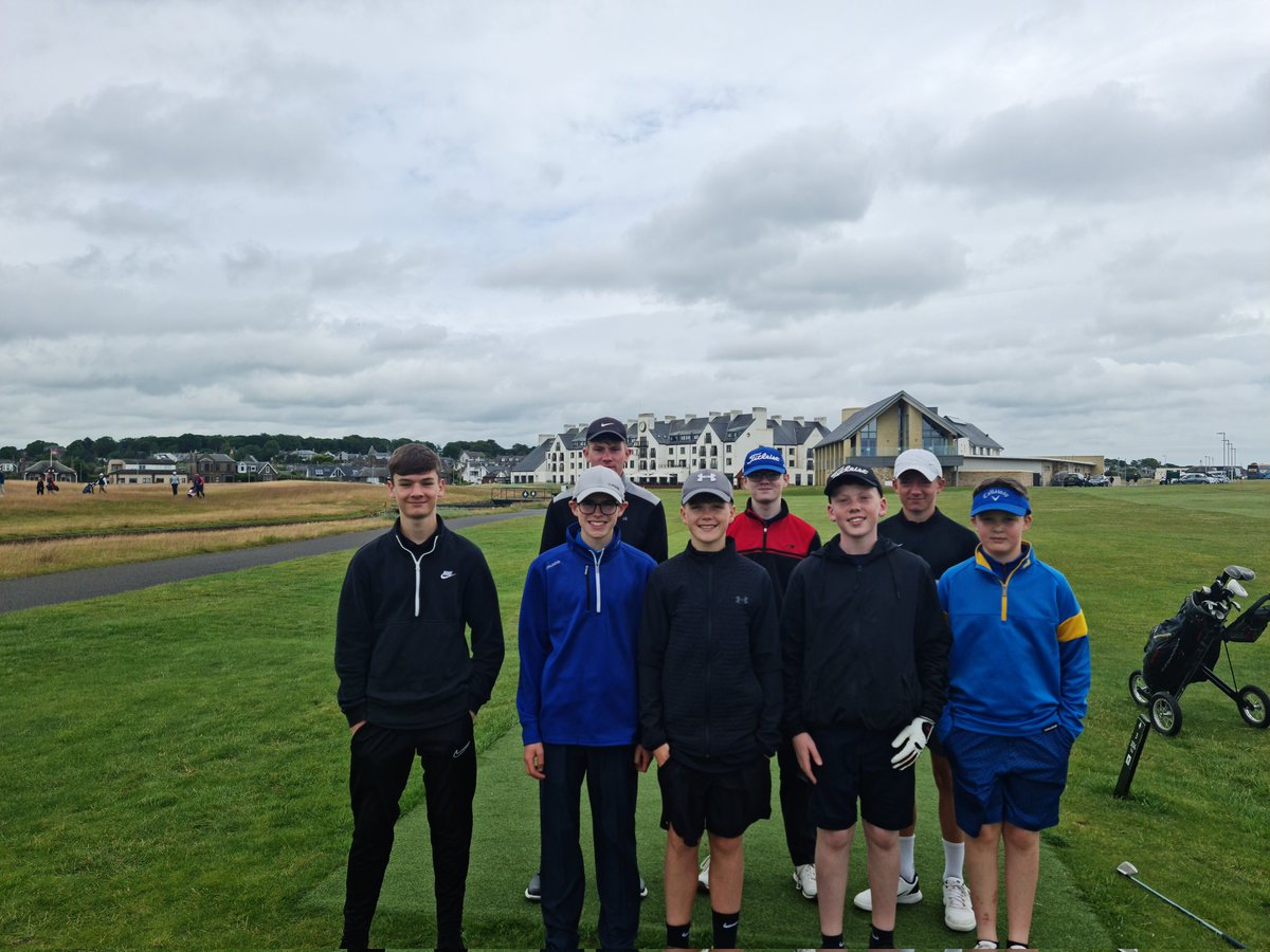 Forfar Academy PE (@foracadpe) on Twitter photo Following our Staff V Pupils golf match on Friday (which the staff won), our golfers played <a href="/carnoustiegolf/">Carnoustie Golf Links</a> today for the Angus Secondary competition. They braved the rain and did very well considering their age/experience. Lewis managed a tied 4th in the net stableford 37pts. Following our Staff V Pupils golf match on Friday (which the staff won), our golfers played <a href="/carnoustiegolf/">Carnoustie Golf Links</a> today for the Angus Secondary competition. They braved the rain and did very well considering their age/experience. Lewis managed a tied 4th in the net stableford 37pts.