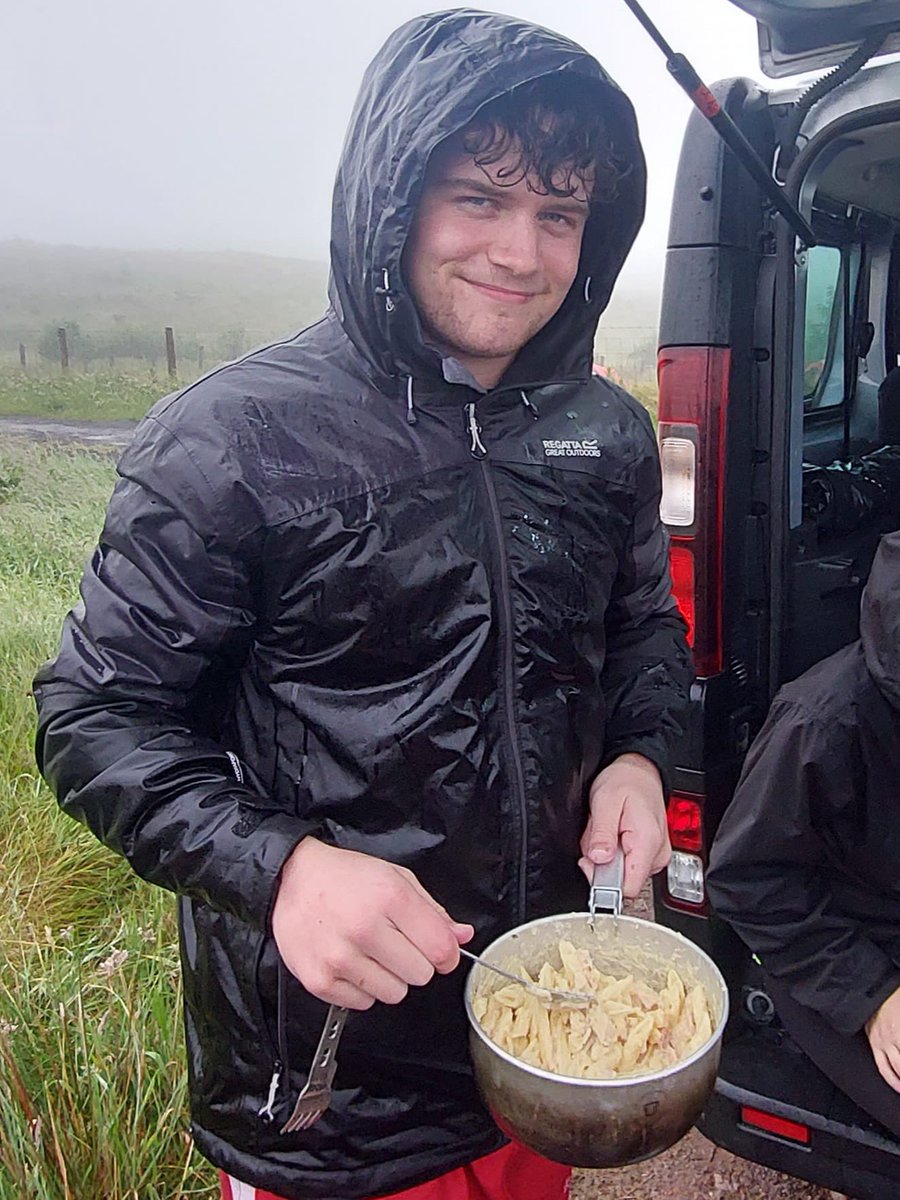 RHS_DukeofEd's tweet photo. Gold DofE day 1 finished - all safe at camp and in good spirits @DofE_NI https://t.co/matWxdwvkF