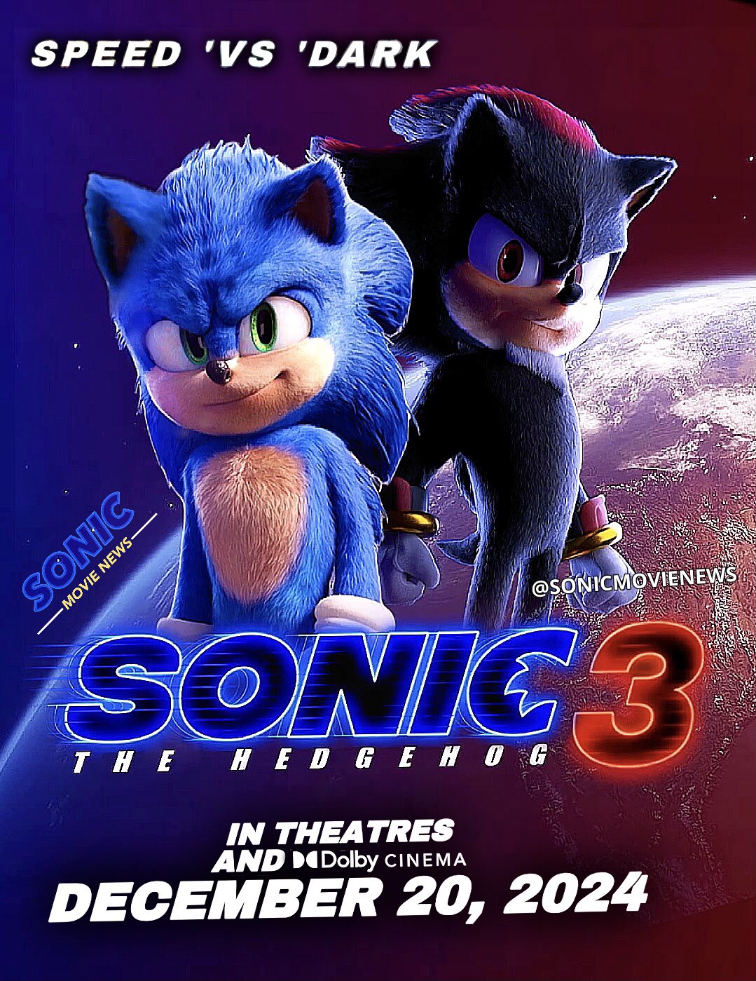  Sonic 3 ganha data de estreia nos cinemas