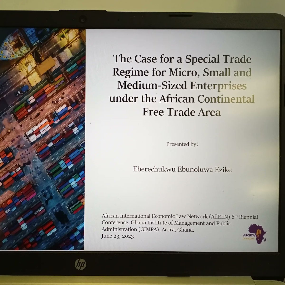 Ahead of #worldmsmesday, I discussed how #msmes can take advantage of the #AfCFTA through a special trade regime that caters to their peculiarities. Happy to have shared my reflections alongside @JonBashi and @tutuoluwaseyi at the @AfIELN conference in Accra, Ghana.
@ICOYACA