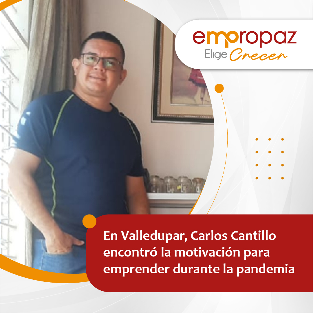 cmmcolombia's tweet photo. ¡Inspírate con Carlos Cantillo! Creó su empresa de velas con base en cera vegetal, comprometido con el medio ambiente. Con el apoyo de #Empropaz, su negocio se ha expandido a nuevos mercados https://t.co/OOeBjJaoyC @USAID_Colombia @DeMisManosMed y la CMMC #Bancamia https://t.co/bKZM31eBKC