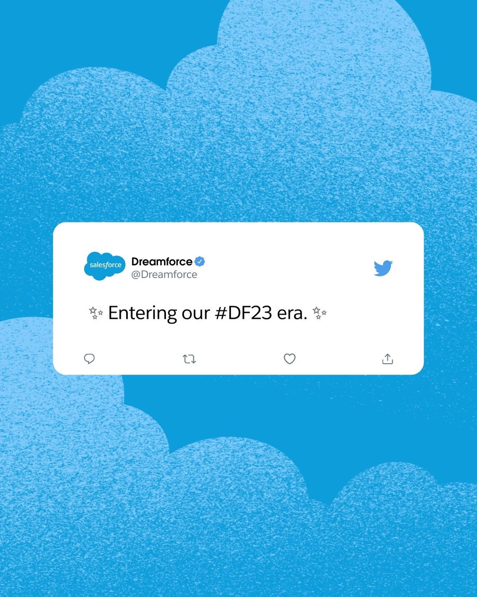 MechE_MBA's tweet photo. 😎 It's #DF23 season. Let's manifest a new era of customer success with the magic of AI, data, and CRM:  https://t.co/RvuVqhN0FP #SalesforceEmployee https://t.co/sPi0xNL8fd