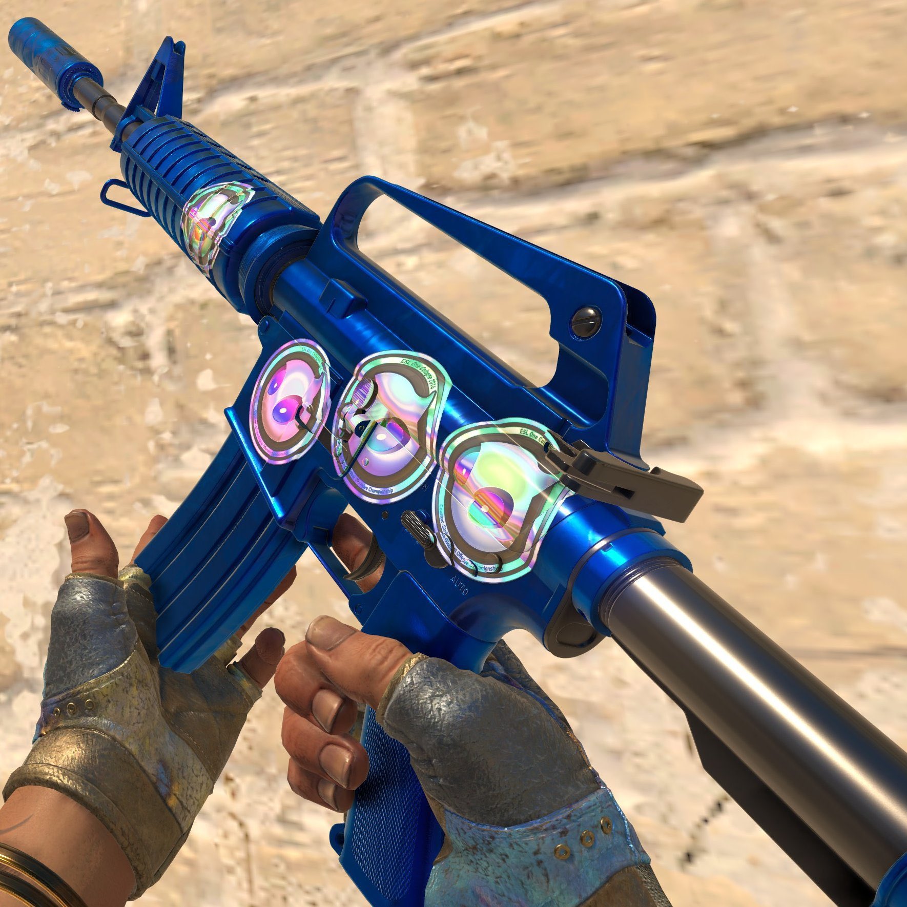 CS Crafts on Twitter "New Craft!🤩💙 🔹 Crafted by The_Man1988 🔹 Skin M4A1S Blue Phosphor 🔹