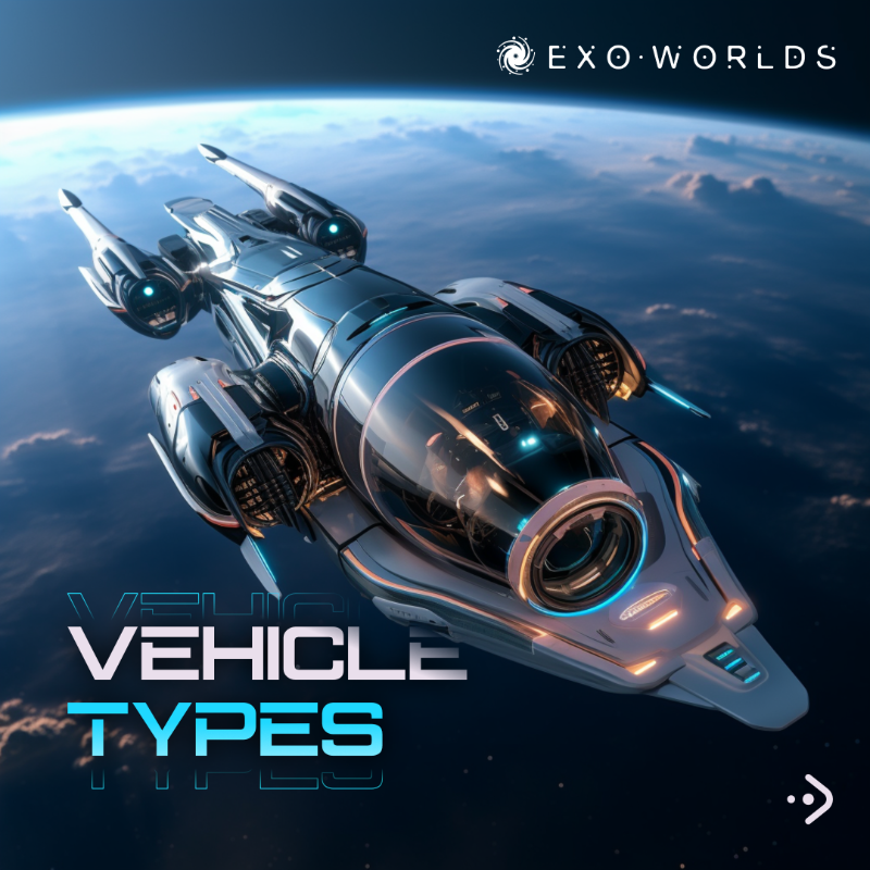 ExoWorldsNFT's tweet photo. Unleash the power of futuristic vehicles in #ExoWorlds! 🚀

From sleek hover cars to mind-blowing space cruisers, the possibilities are endless. 🤩

Join our Whitelist to see more 👉🏻 https://t.co/6lZgWdLznC

#VeChain #BNBChain $VET $EXO $BNB