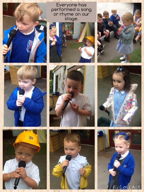 MrsKFitzgerald's tweet photo. Wonderful performances on our Nursery stage this week - everyone has practised a song or rhyme to sing to their friends. We have some beautiful singers. 🎼 #WWPAEYFS #WWPAMUSIC https://t.co/uY2QhdBVvL