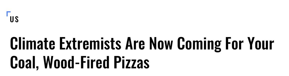 emorwee's tweet photo. Say it with me ... the NYC pizza oven rule is NOT A CLIMATE RULE

It is a rule to prevent cancer- and asthma-triggering smoke from pouring into neighbor's lungs

It has LITERALLY NOTHING to do with carbon

Y'all are literally just lying @nypost @DailyMail @FoxNews @DailyCaller https://t.co/AFBO6N7Xdk