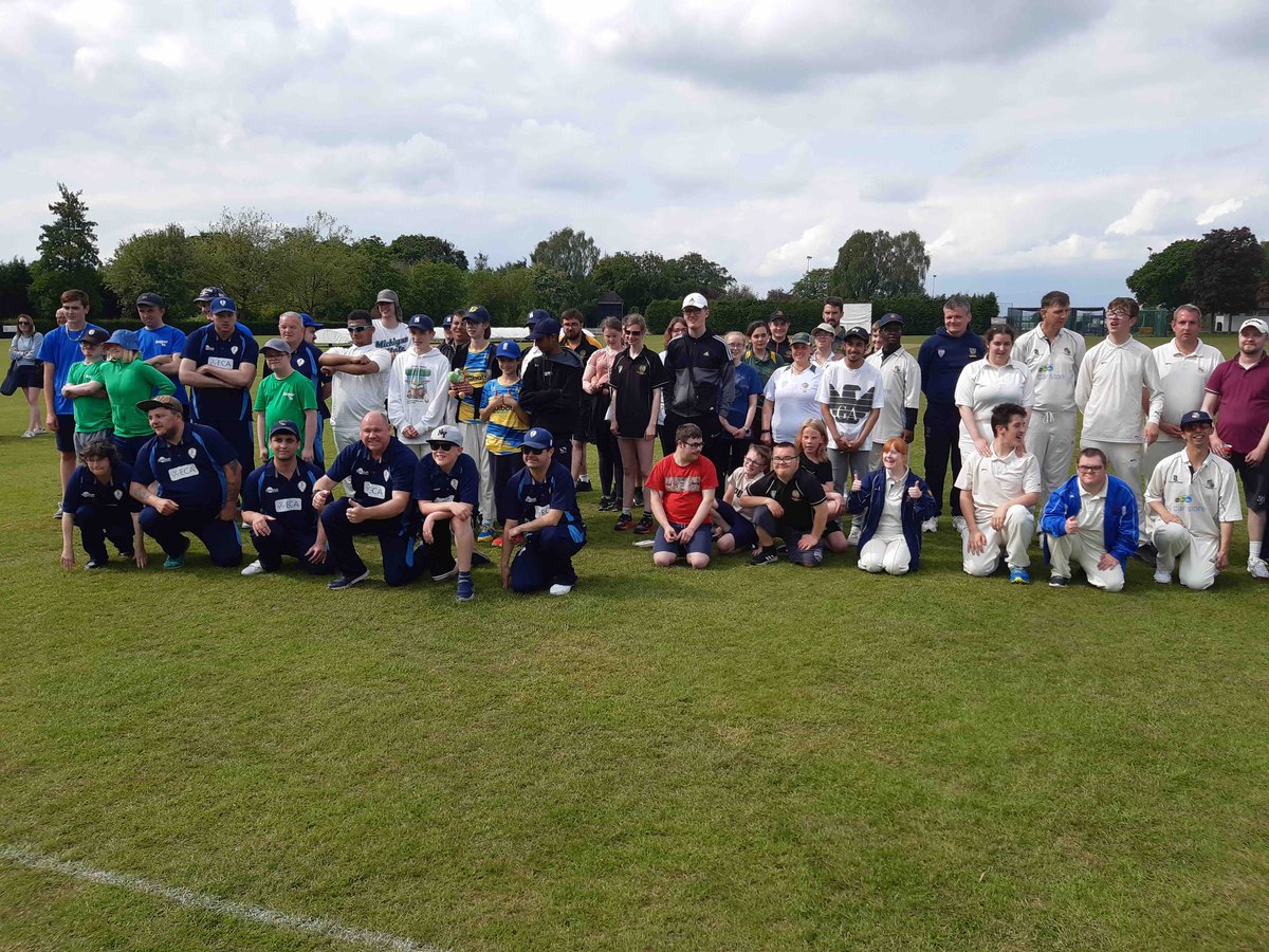 Disability Softball Festival at Trentside CC on Sunday 25th June, 3 teams from our Super 1 Hubs took part plus an adult group from Brewood CC with 4 other teams from Derbyshire, Shropshire and Warwickshire #Inclusion #GetInvolved
