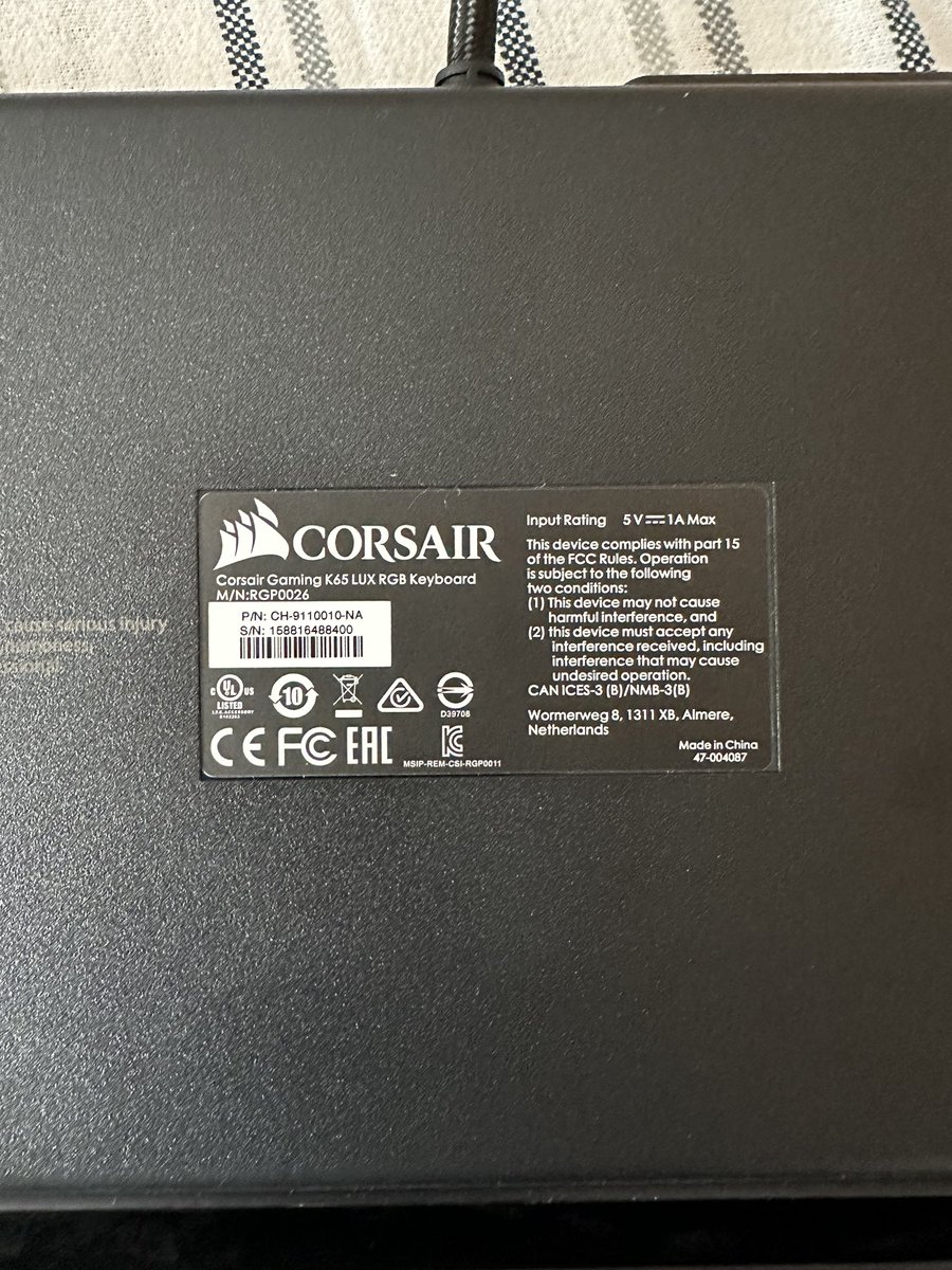 Also selling my G Pro Wireless and Corsair Keyboard if anyone is interested, simply DM!