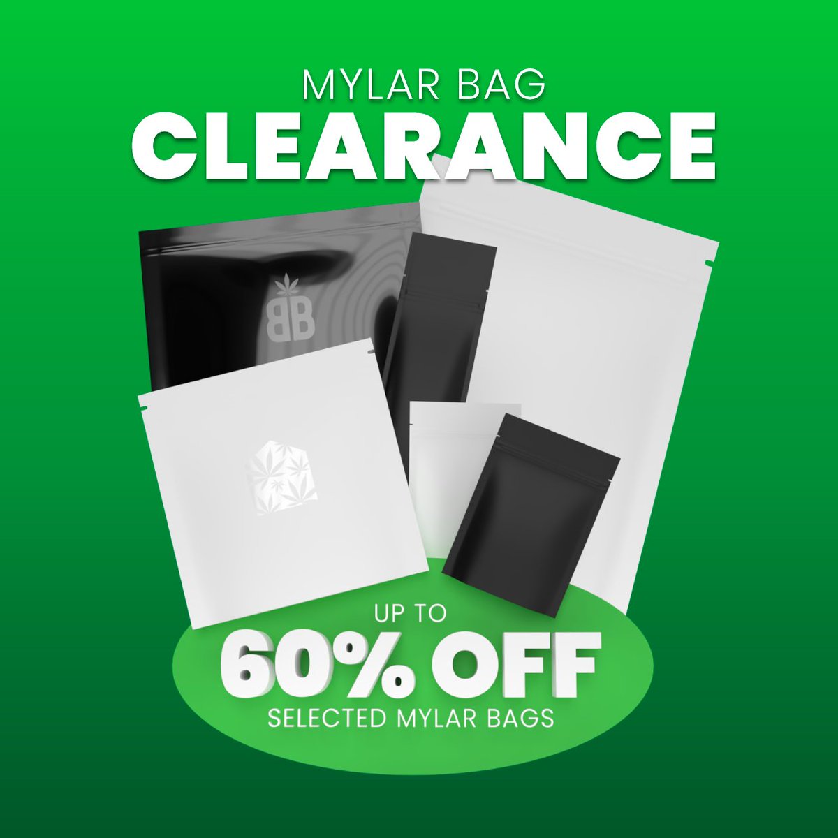 Our SPRING CLEARANCE SALE is on now! Get great deals on our clearance items, up to 60% off select products while supplies last! Take advantage while supplies last and save on your packaging products at dispensarysupply.ca/clearance/
#mylar #bags #mylarbags #cannabis #cannabispackaging