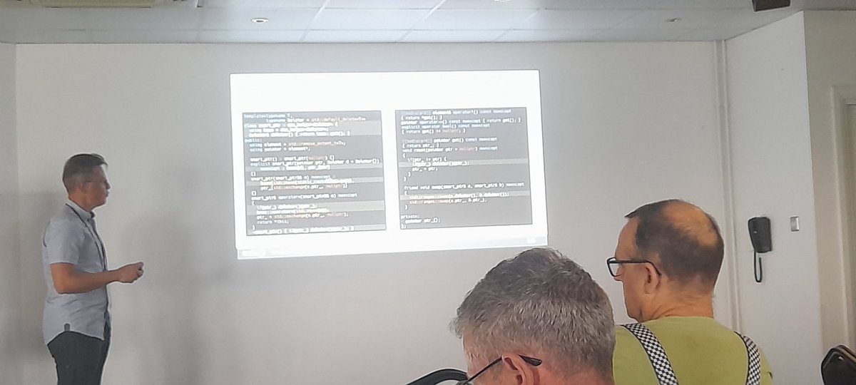TarcisioFischer's tweet image. Thanks @mateusz_pusz for the excellent workshop today at #cpponsea . this is my first time at the conference. Really enjoying it!

#cpp