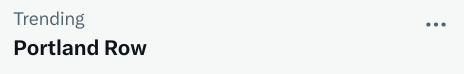 Wait WHAT?!?! Portland row is trending! Not even the subject of a hashtag today. Way to go LockNation!
#SaveLockwoodandCo #LockwoodCastAppreciation