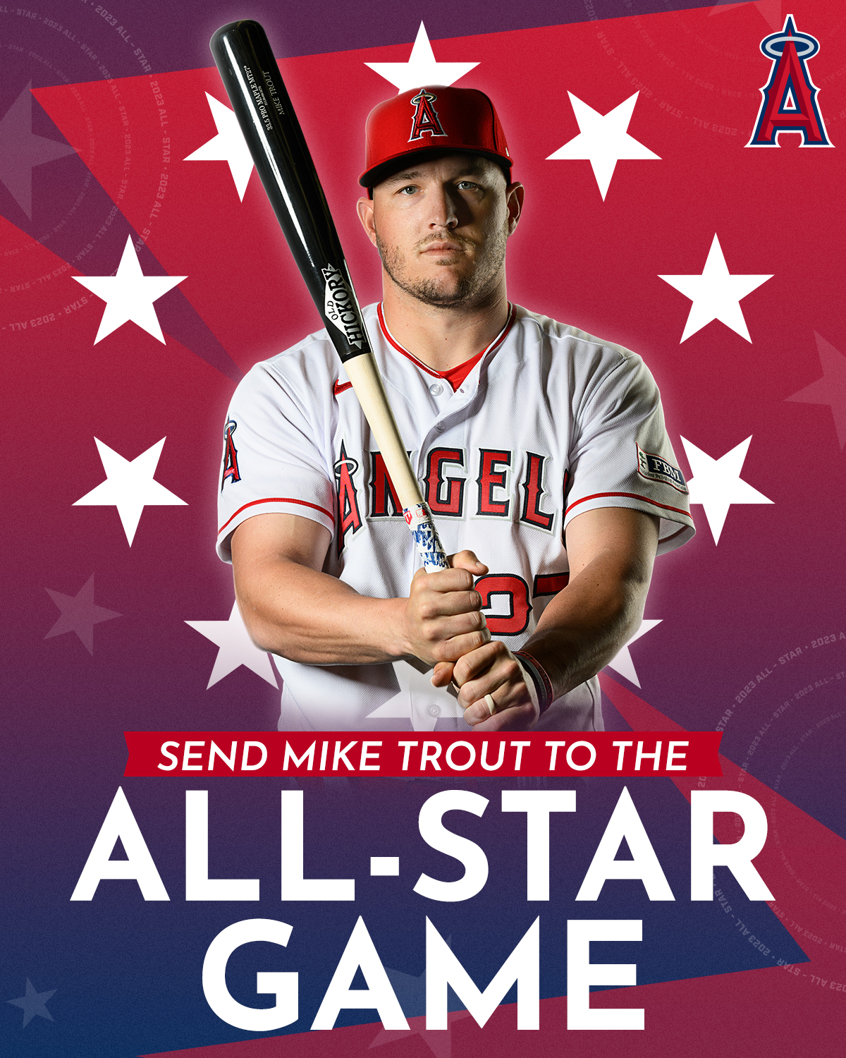 Los Angeles Angels on X: Keep @MikeTrout in the lead! Vote for the 🐐 and  send him to Seattle for his 11th All-Star Game appearance:   Voting closes at 9am PT on