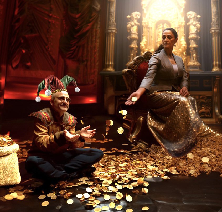 Aquí la prueba fehaciente de que la Shenbum me da bolsas de dinero en moneda oro (Lo que no sé es si soy yo o Max Káiser).