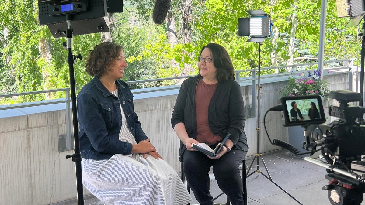 I had the chance to interview Joanna Smith-Ramani of @AspenFSP on #financialstability and #wealthbuilding during the #AspenIdeas festival. Look for the video from @AspenInstitute and on the @work_podcast later this month. @workingNation @aspenideas #economicmobility