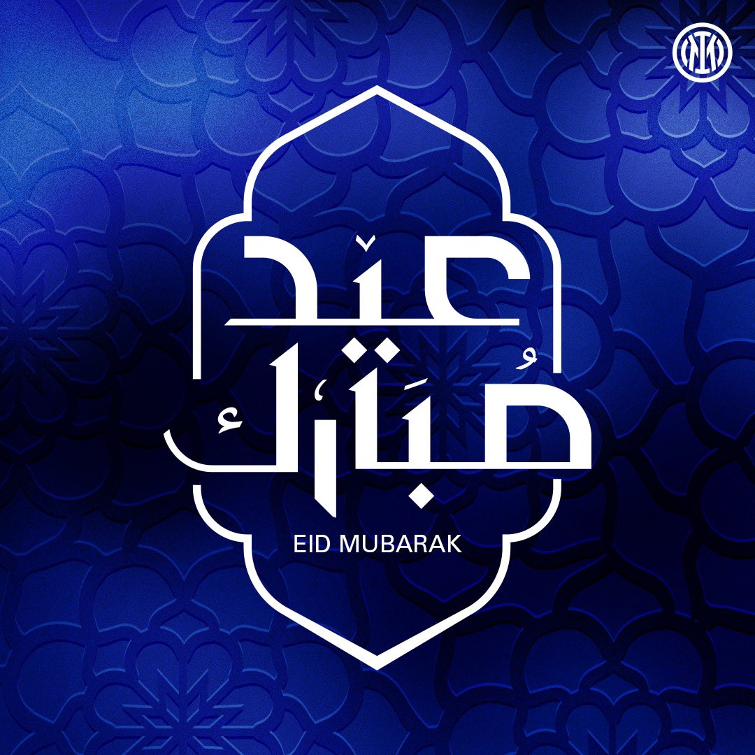 Auguriamo a voi e a tutti i vostri cari un felice Eid Mubarak 🖤💙

#ForzaInter #EidAIAdha