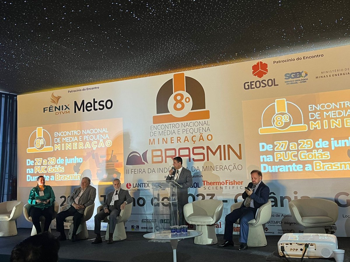 BRVOmining's tweet photo. CEO and Chairman Luis Azevedo was one of the keynote speaker at the #brasmin. It is estimated that 120 companies from the mineral sector's production chain will participate in the 2nd #Mining Industry Fair in #Brazil
@luisaze79923072
#miningindustry #PGM https://t.co/Cm2eceLfe7