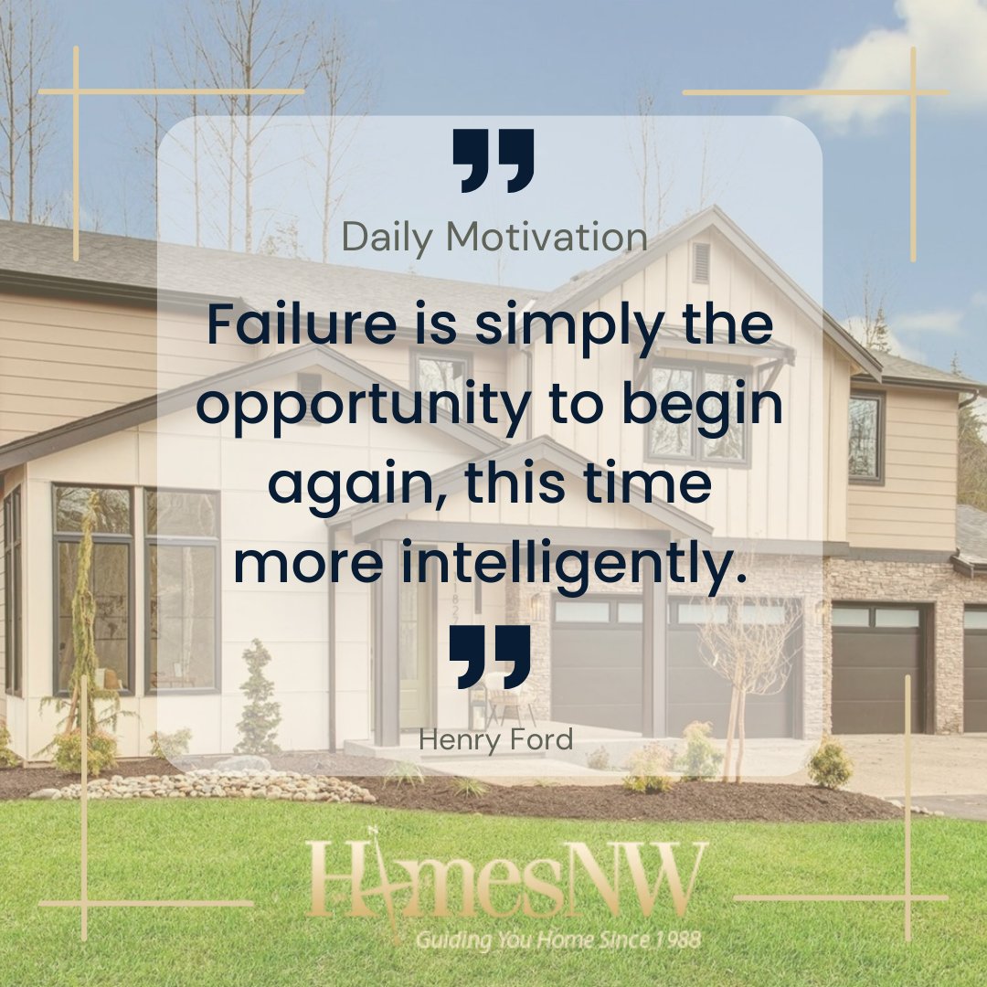 'Failure is simply the opportunity to begin again, this time more intelligently.' - Henry Ford
.
.
.
.
#BruceLystad #JohnLScott #Eastside #RealEstate #HomesNW #NewConstruction