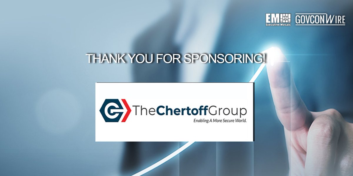 Shout-out to our sponsor @ChertoffGroup for your continued support! #GCWwinbusiness @GovConWire