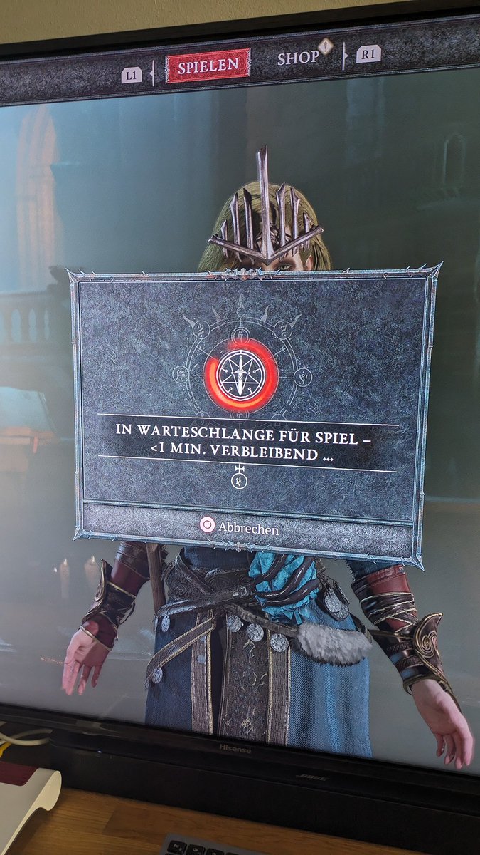 Ich zahlte 80€, und jetzt kann ich warten dass ich spielen darf. Schande 😤 #DiabloIV