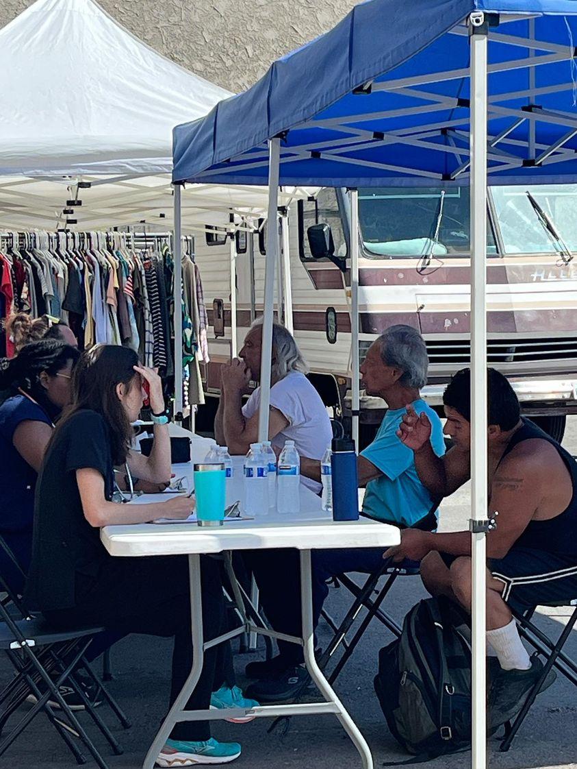 CTH465's tweet image. Today at CTH. CTH weekly #ProjectReFresh Mobile Shower program and our #SouthBayStreetMedicine team is joined by the @ScrippsHealth residency program, @SDCountyHHSA and @SanYsidroHealth to provide a plethora of services and trauma informed care to the unsheltered community.