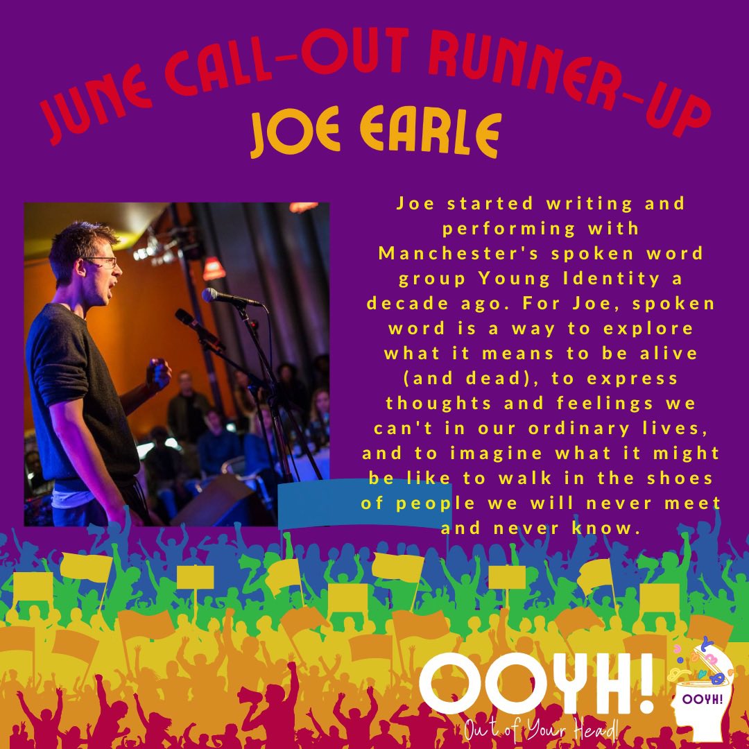 OOYH_poetry's tweet photo. MEET JUNE’S CALL-OUT WINNER AND RUNNERS-UP!

Our winner this month is Laura Kasongo
Our two runners up this month are  @jonah_earle and @FallenPiano https://t.co/oYzV0grKG1