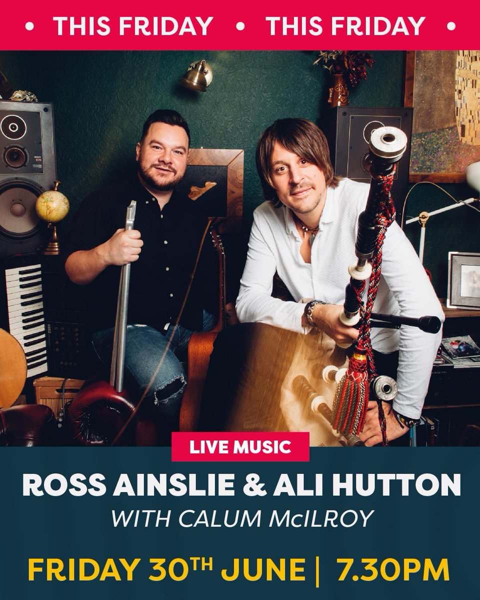 LasPortRigh's tweet photo. We have the amazing @rossainsliemus and @AlihuttonPipes playing at Las on Friday so grab a friend and come along for a night of amazing music and good craic! 

https://t.co/pp9KWJpONM https://t.co/UcyfKWfcAf