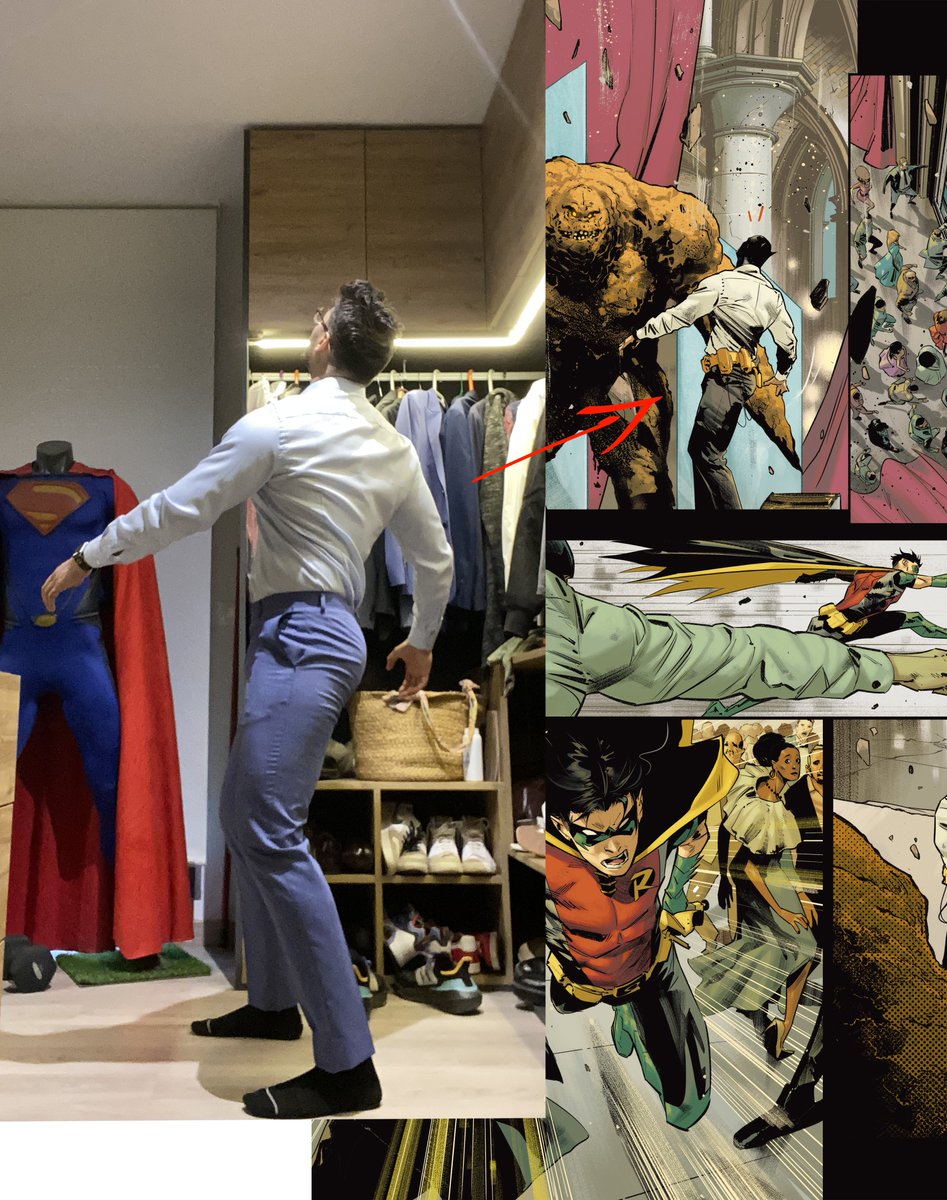 JorgeJimenezArt's tweet image. Exactly, that day I took advantage of the outfit for some more shots, Lol :P  #selfreference #Batman