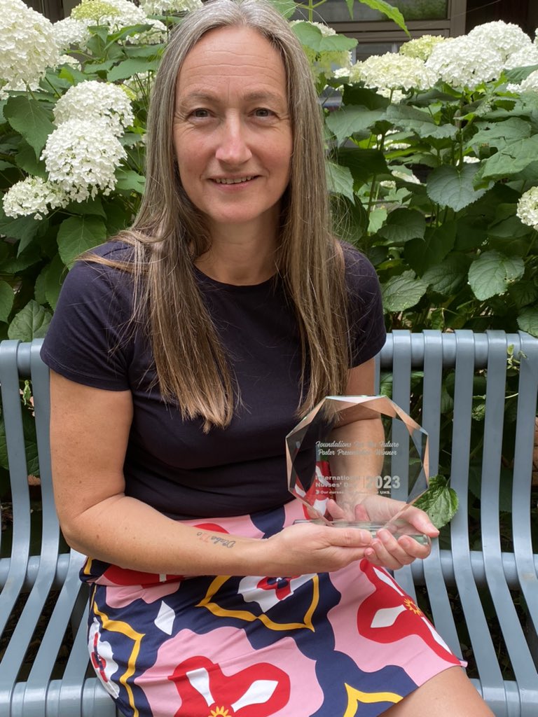 ClaireFoxyMarsh's tweet image. Surprised & delighted to have won an award @UHSFT showcasing our Cancer PIFU work @mymedrec @UHSDigital in the foundations for the future category (a little late) #internationalnursesdsy