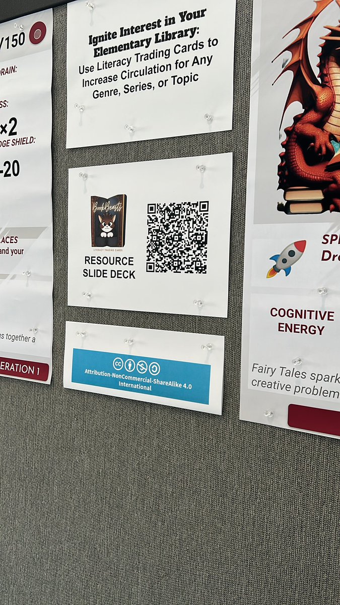 Hey #ISTE23 Come learn how to ignite interest in your library at Table 15 in the poster session until 3:00 PM today!  <a href="/rachelsebasti/">Rachel</a> is ready to help your library go into Beast mode.