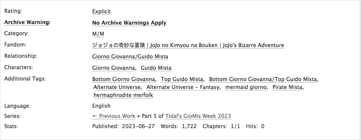SpicyTidal's tweet photo. And another late day 6 to #GiomisNSFWWeek2023 - Monsterfucking
this will be the last fic that I write for the week, I'd like to finish it out with some art instead
https://t.co/IqWFgV0zXs
@GiomisNSFWWeek #giomis #misgio https://t.co/7EFOFSwIsh