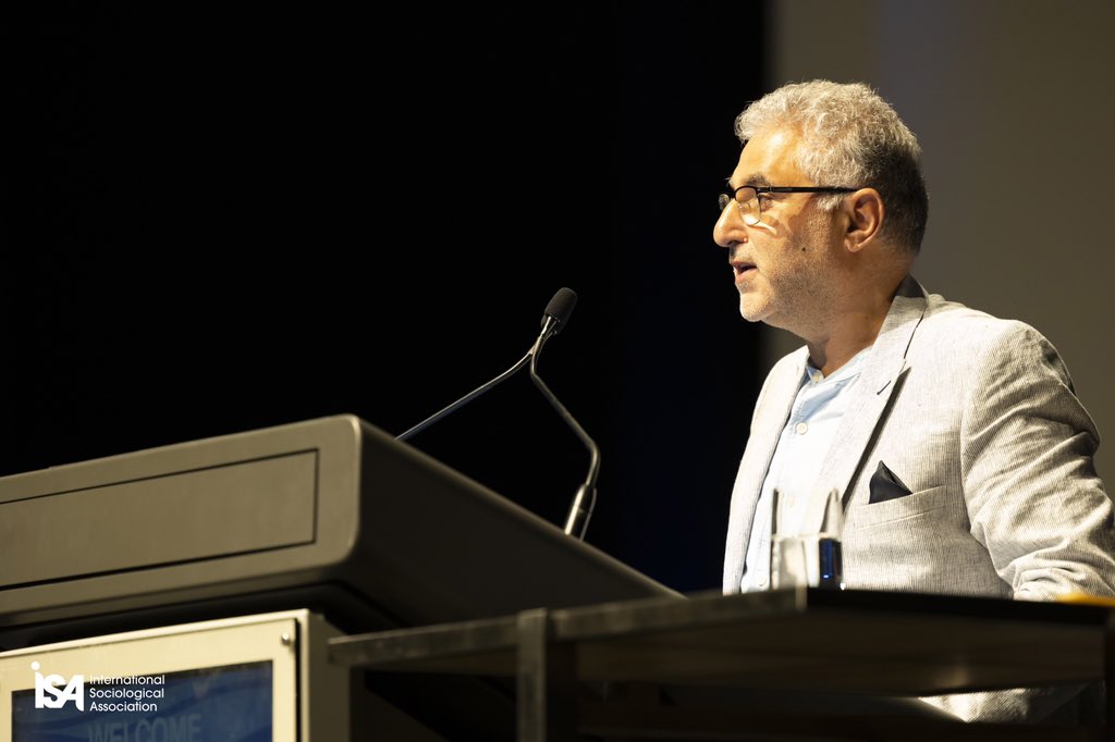 isa_sociology's tweet photo. Presidential Address by @hanafi1962 Sari Hanafi, President of the International Sociological Association.
#ISAWCS23 #ISAhistory https://t.co/D10kkjCywS
