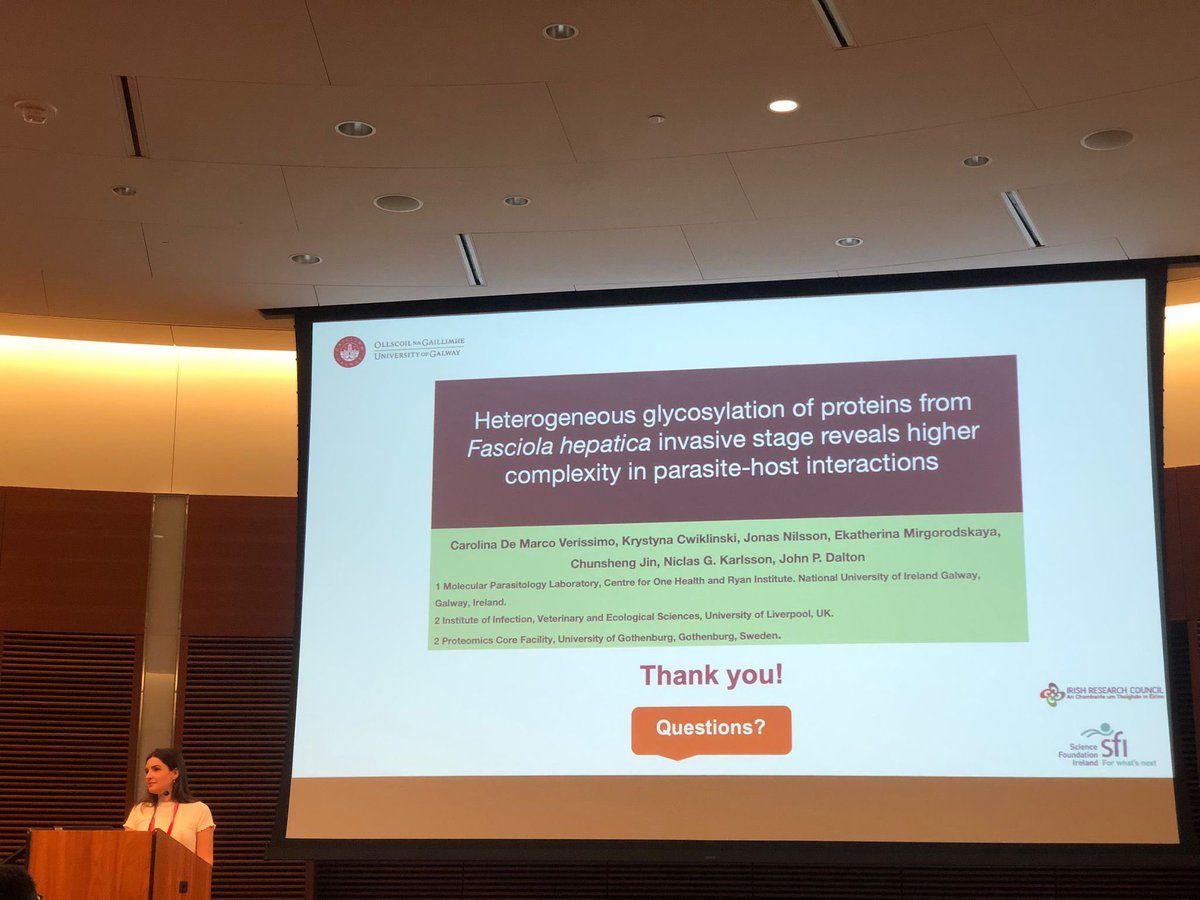 MPL_UniOfGalway's tweet image. @CDeMVerissimo and @AisteVit doing a stellar job at their talks at #MolHelm23!👏👏👏we are very happy to share a little bit of our hard work with the world of parasitologists @MPL_UniOfGalway @STEM_Galway @Morgridge_Inst