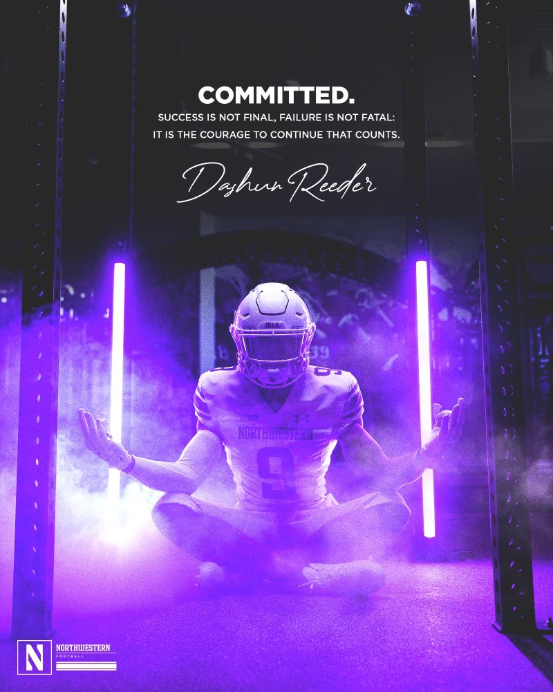 100% Committed Thank You @CoachC_Foster @coachfitz51 @NUFBRecruiting @NUFBFamily