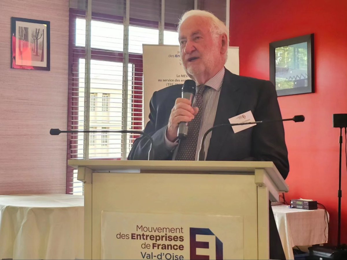 jfbenon's tweet image. #valdoise  / #iledefrance / #Mevo / #Ceevo95 : Participation ce mardi du CEEVO au Sablier du Mouvement des entreprises du Val-d'Oise (MEVO)-MEDEF avec Loïc Le Floch-Prigent, Industriel, Ancien Président de Rhône Poulenc, Elf Aquitaine, Gaz de France, SNCF mevo95.fr