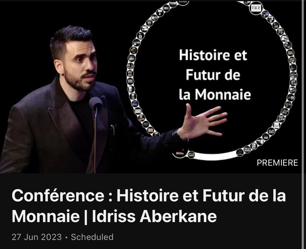 Idriss J. Aberkane Ph.D, Ph.D & Ph.D on Twitter "Ma nouvelle conférence est en ligne Histoire